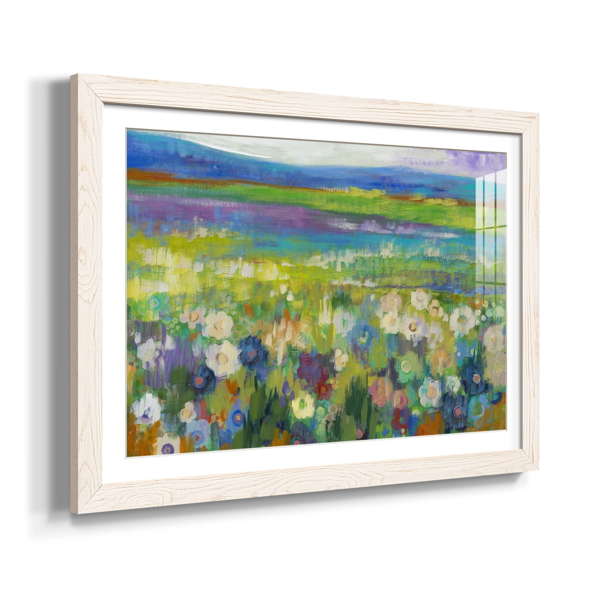 flowerfields-premium-framed-print-ready-to-hang