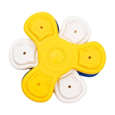 Slow Feeder Dog Bowl with Rotating Design Non Slip Suction Base Three Layer Anti Choking Pet Feeding Dish for Dogs and Cats