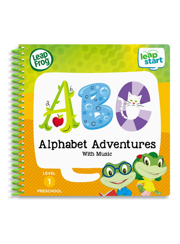 LeapFrog LeapStart Preschool Alphabet Adventure Activity Learning Book