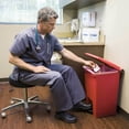 thumbnail image 5 of Rubbermaid Commercial 12 Gallon Legacy Step-On Trash Can, Red, 5 of 6
