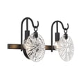 thumbnail image 4 of Addison 2-Light Bathroom Vanity Light in Matte Black, 4 of 5