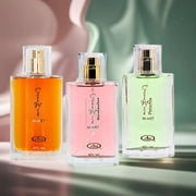 Choco Musk, Choco Musk Marshmallow & Choco Musk Pistachio Eau De Parfum Sprays 50ml (1.65 oz) by Al Rehab (Bundle)