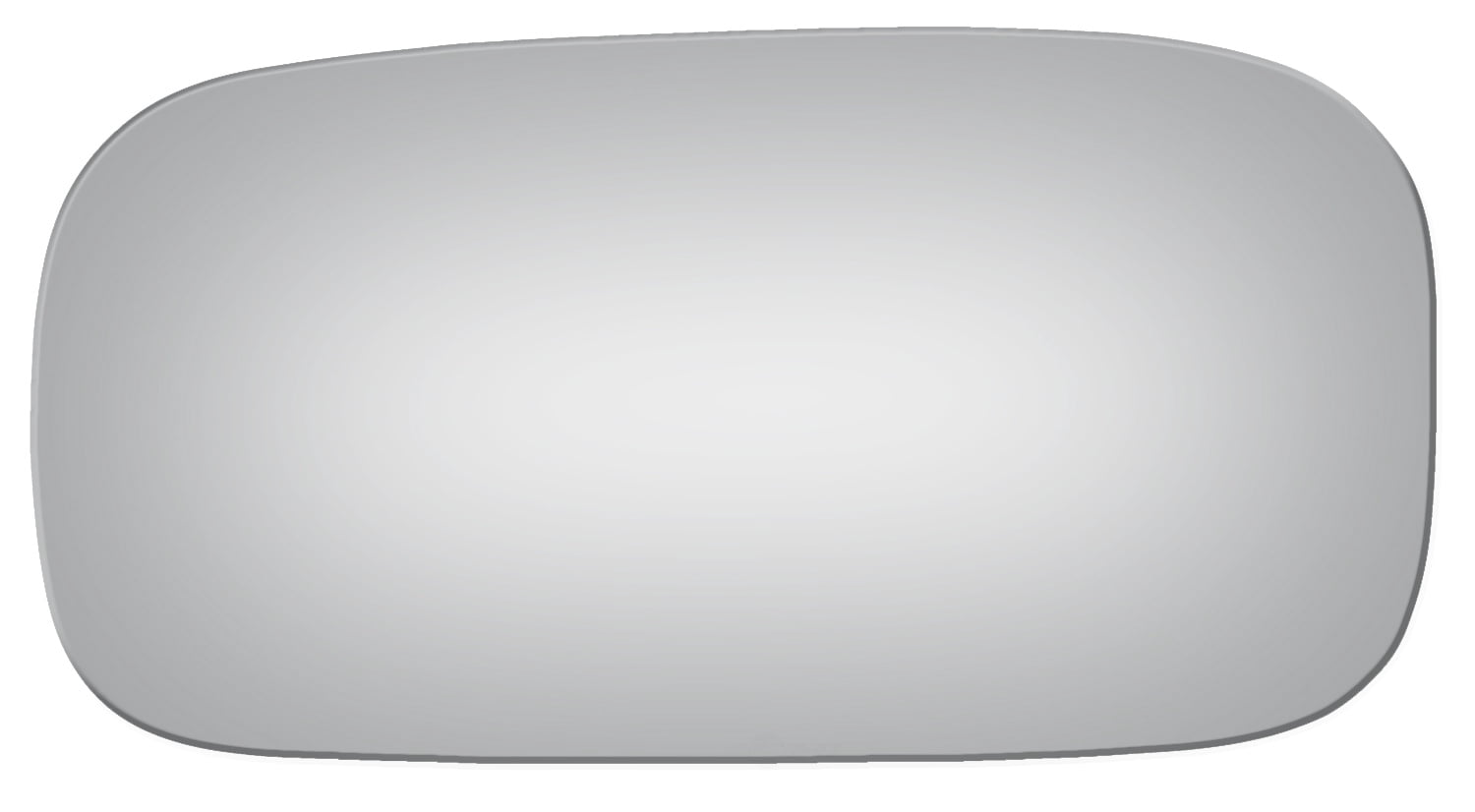 Burco Side View Mirror Replacement Glass - Clear Glass - 3195
