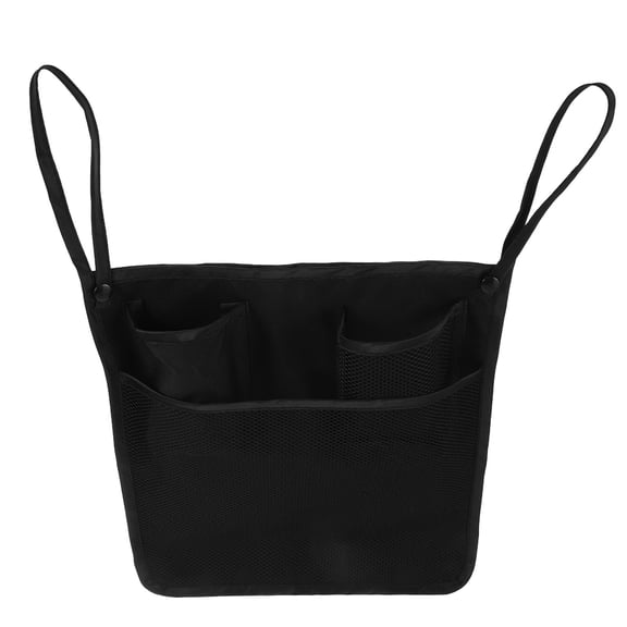 WORGEOUS Large Capacity Stroller Hanging Bag for Foldable Organizer for Diapers Bottles Toys Snacks Net Mesh Container Cup Phone Holder