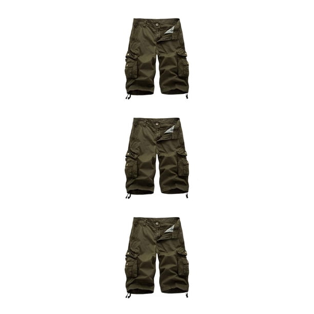 Jumpingount Pantalones cortos de carga Pantalones casuales Traje de hombre Resistencia al desgaste Traje de trabajo de larga duración para Type1 NO1