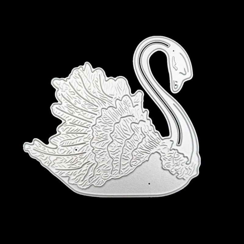 ESTONE Swan Dies Craft Die Metal Cutting Dies Cut For DIY Paper Card Making Scrapbooking