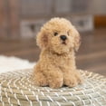 thumbnail image 2 of Juguete de peluche DEMDACO Chihuahua negro de pelo largo, 2 of 6