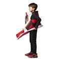 thumbnail image 3 of Rasta Imposta Hightop Sneaker Halloween Kids Costume, White & Red, Child Size 7-10, R7403-710, 3 of 4