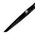 thumbnail image 5 of Black Grooming Shears Titanium Coated Cobalt w/ Pearl Right Left Hand Reversible (8.5 Inch Curved), 5 of 6