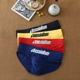 thumbnail image 2 of Men Triangle Underwear Low Rise Fashion Increase Capsular Elasticity Body Bag Hugging Comfortable Briefs Slip Dropshipping boxer blue XL, 2 of 6
