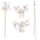 thumbnail image 1 of 3cps Vintage Hair Stick Hair Clip Hairpin Butterflies Headwear Hair Accessories, 1 of 2
