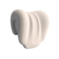 thumbnail image 4 of Silla de escritorio con soporte para el cuello y memoria Silla de oficina con soporte para el cuello y memoria beige, 4 of 8