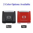 thumbnail image 3 of Black Red Electronic Handbrake Parking Brake Switch Control Button Key Replacement For BMW X1 F48 F49 X2 F39 2 Series F45 F46, 3 of 7