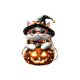 thumbnail image 1 of Decoraciones de Halloween para el Hogar Wansheng Vestirse Acrílico Coche Mochila Llavero Colgante Decoración Del Hogar, 1 of 6
