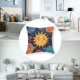 thumbnail image 5 of Ullo0ord Stars Throw Pillow Covers - Colorful Pillowcases Pillow Case Square Cushion Cover Bedroom Decor for Girls Boys, 5 of 7