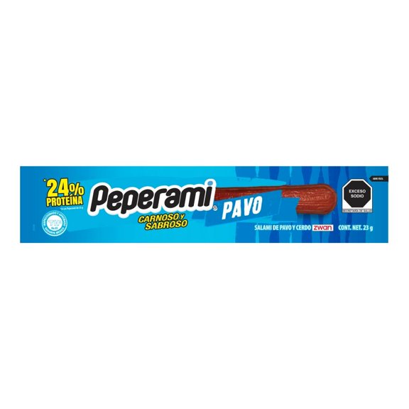 Salami Zwan Peperami de pavo 23 g
