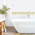 thumbnail image 4 of Trimz Blue Lavender Hydrangea Floral Wallpaper Border - Garden Floral Wall Décor, 15' L x 5.25"W, 4 of 5