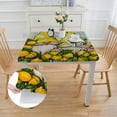 thumbnail image 2 of BANET  Summer Spring Tablecloth  Rectangular, Truck Watercolor Lemon Table Cover for Party Picnic Dinner Decor white, 2 of 7