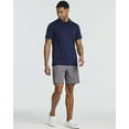 thumbnail image 6 of Real Essentials 3 Pack: Men's Dry-Fit Short Sleeve Polo Shirt - Performance Golf Moisture Wicking (Available In Big & Tall), 6 of 6