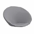 thumbnail image 1 of Housse de Chaise Ronde en Fibre de Polyester Extensible, Beige, 1 of 8