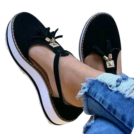 

Women Sandals Shoes Platform Breathable Anti-slip Casual for Summer Outdoor New