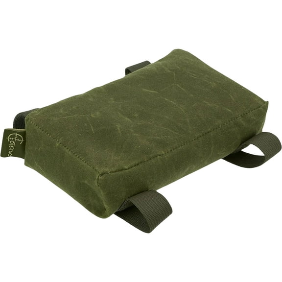 Cole-Tac Waxed Flat Bag Shooting Rest Bag Green