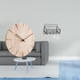 thumbnail image 2 of Reloj de pared redondo,Reloj de pared de madera maciza para decoración de sala de estar,Reloj de pared de madera para dormitorio creativo,Cesta de almacenamiento colgante,Cesta de, 2 of 8