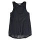 thumbnail image 1 of Aeropostale - Camiseta sin mangas con espalda de encaje para mujer, gris, pequeña Aeropostale Camiseta sin mangas, 1 of 2