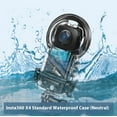 thumbnail image 2 of Diving Case for Insta360 X4 Camera - Bigcan Waterproof Housing with Dome Lens, 40M Depth Rating and Shockproof Buckle for Underwater Filming Snorkeling Surfing, 2 of 6