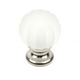 thumbnail image 3 of Tahoe - Glass, Knob 1-1/4" dia. Polished Chrome/Rose, 3 of 7
