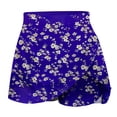 thumbnail image 5 of LEBONYARD Womens Tennis Skirts with Shorts,Women's Versatile Yoga Skort,Women's Summer Pleated Tennis Skirts Stretchy Short Yoga Fake Two Piece Trouser Skirt Shorts Dark Blue XXL, 5 of 5
