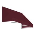 thumbnail image 1 of Awntech EN1836-US-4B 4.38 ft. New Yorker Window & Entry Awning, Burgundy - 18 x 36 in., 1 of 1