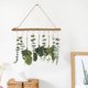 thumbnail image 2 of Decoración colgante de pared de eucalipto artificial, hojas de eucalipto falsas, vegetación rústica, colgante de pared de granja para boda B, 2 of 5