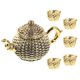 thumbnail image 2 of 6pcs Miniature Tea Cup Set Teapot Mini Cup Desktop Play House Ornaments, 2 of 3