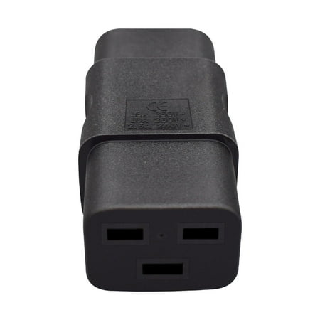 Ysyqkn IEC320 C14 to C19 Power Adapter 10A/16A 250V Copper Conductor Power Plug for Pdu