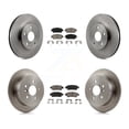thumbnail image 1 of CMX Front Rear Disc Brake Rotors and Ceramic Pads Kit for Car 2004-2010 Toyota Sienna K8C-101501, 1 of 11