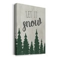 thumbnail image 2 of Let It Snow Forest Premium Gallery Wrapped Canvas - Ready to Hang, 2 of 9