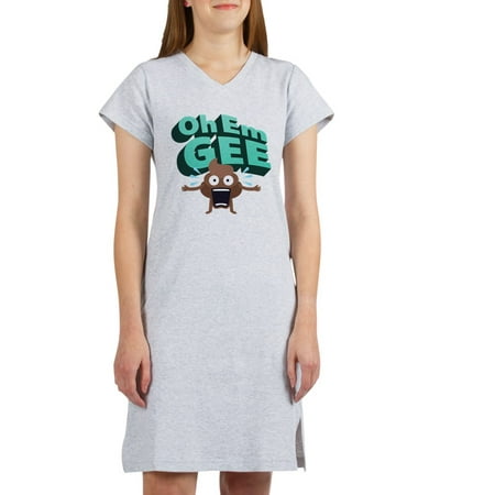 

CafePress - Emoji Poop Oh Em Gee - Women s Nightshirt