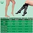 thumbnail image 2 of EvoNation Women's Sheer Knee High 15-20 mmHg Open Toe Compression Stockings | Lightweight breathable design with reinforced heel, soft non-binding top band, and flexible fit for all-day comfort., 2 of 9