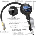 thumbnail image 5 of Digital Tire Gauge 250 Psi, Highly Accurate Digital Tire Pressure Gauge With Inflation Gun (hs), 5 of 5