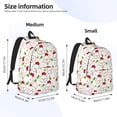 thumbnail image 3 of Yiaed Chicken And Plant Print Backpack, Premium Laptop Backpack, Travel Backpack for Women, Lightweight Backpacks, Comfortable Back Pack-Small, 3 of 7