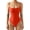 01 Red, variant on Women Sexy Square Neck Thong Bodysuit Backless Cami Bodysuit Top