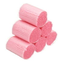 6 Rolls Latch Hook Yarn, Latch Hook Kit Yarn Precut Hook Rugs Yarn Making Crochet Bundles for Latch Hook Rug Adults Beginners Tapestry DIY Craft, Pink