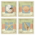 thumbnail image 1 of Montego Scallop, Starfish, Triton, Nautilus; Set of 4 Prints Ea 12x12, 1 of 1