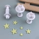 thumbnail image 3 of Sweetly Does It - Juego de 3 cortadores para decoración de tartas (plástico, blanco) JAMW Sencillez, 3 of 5