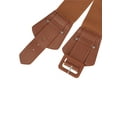 thumbnail image 2 of INSPIRE CHIC Women's Wide Elastic Waist Belt Chunky Buckle Stretchy Belts, 2 of 4