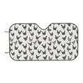 thumbnail image 7 of Haiem Funny Chicken Car Windshield Sun Shade - Blocks UV Rays Sun Visor Protector, Sunshade to Keep Your Vehicle Cool, Universal Fit SUV Van Sedan-Medium, 7 of 7
