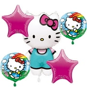 Hello Kitty Foil Balloons Bouquet