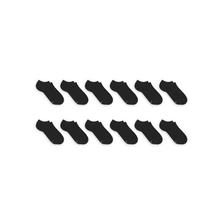 Hanes Women s Lightweight Super No Show Socks  12-Pair Value Pack