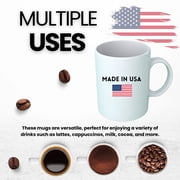 Mug - State Flag Ohio - USA | Coffee Tea Drinkware, Souvenir Gift, Collectible Keepsake, Home Office Use
